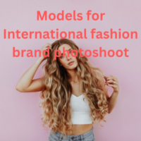 Models for International fashion brand photoshoot