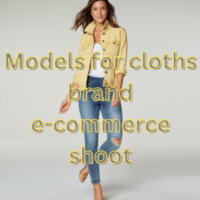 Models for cloths brand upcoming e-commerce shoot