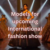 Models for upcoming International fashion show