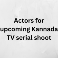 Actors for upcoming Kannada TV serial shoot