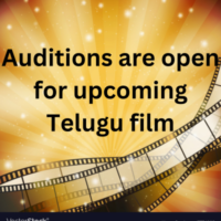 Auditions are open for upcoming Telugu film