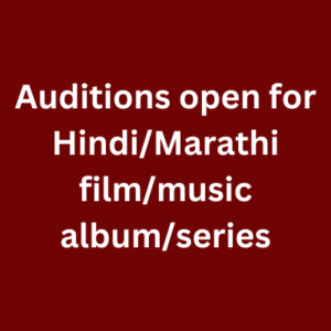Auditions open for HindiMarathi filmmusic albumseries