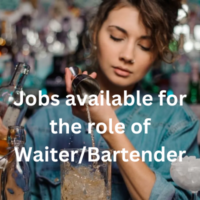 Jobs available for the role of WaiterBartender