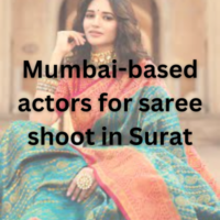 Mumbai-based actors for saree shoot in Surat