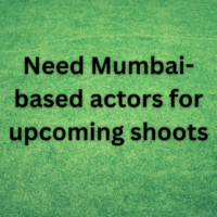 Mumbai-based actors for upcoming shoots
