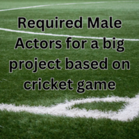 Actors for a big project based on cricket game