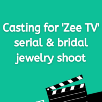 Casting for 'Zee TV' serial & bridal jewelry shoot