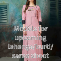 Models for upcoming lehengakurtisaree shoot