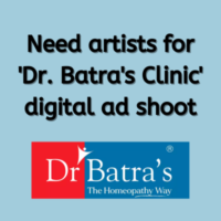 Need artists for 'Dr Batra Clinic' digital ad