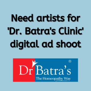 Need artists for 'Dr Batra Clinic' digital ad