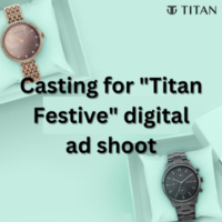 Casting for Titan Festive digital ad shoot