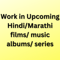 Upcoming HindiMarathi films music albums series