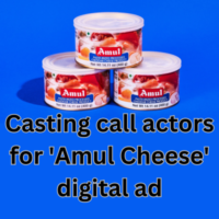 Casting call actors for 'Amul Cheese' digital ad
