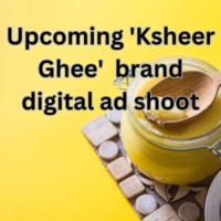 Upcoming 'Ksheer Ghee' brand digital ad shoot