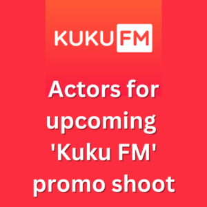 Actors for upcoming 'Kuku FM' promo shoot