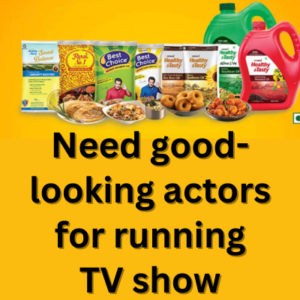 Casting upcoming Emami Ultralight soybean oil ad