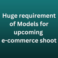 Huge requirement for upcoming e-commerce shoot