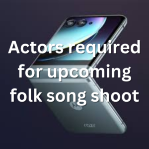 Need actors for 'Motorola' phone digital ad