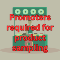Promoters required for product sampling