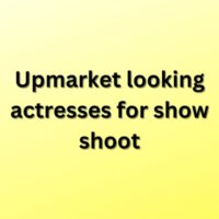 Upmarket looking actresses for show shoot