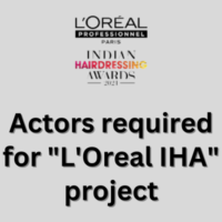 Actors required for L'Oreal IHA project