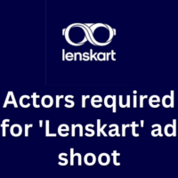 Actors required for 'Lenskart' ad shoot