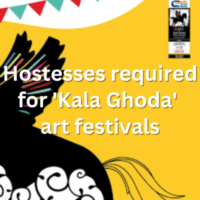 Hostesses required for 'Kala Ghoda' art festivals
