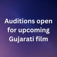 Auditions open for upcoming Gujarati film