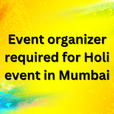 holi event organiser