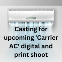 Casting for upcoming 'Carrier AC' digital and print shoot