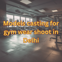 Models casting for gym wear shoot in Delhi
