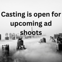 Casting is open for upcoming ad shoots