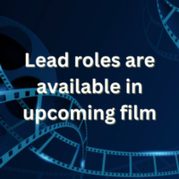 Lead roles are available in upcoming film
