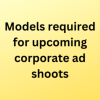 Models required for upcoming corporate ad shoots
