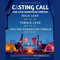 Need actors from Coimbatore for upcoming short film