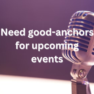 Need good-anchors for upcoming events