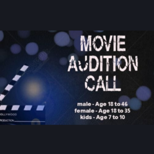 Open auditions call for upcoming movie