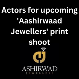 Actors for upcoming 'Aashirwaad Jewellers' print shoot