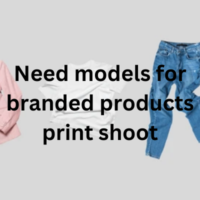 Need models for branded products print shoot