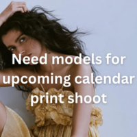 Need models for upcoming calendar print shoot