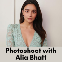 Photoshoot with Alia Bhatt