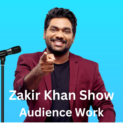 Zakir Khan Show Audience Work