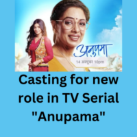 Casting for new role in TV Serial Anupama