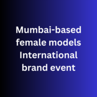 Mumbai-based female models International brand event