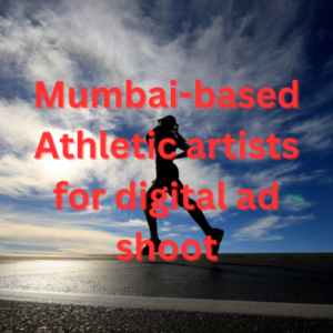 Mumbai-based Athletic artists for digital ad shoot
