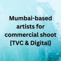 Mumbai-based artists for commercial shoot