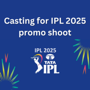 Casting for IPL 2025 promo shoot