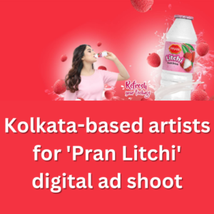 Kolkata-based artists for 'Pran Litchi' digital ad shoot