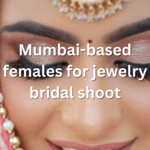 Mumbai-based females for jewelry bridal shoot