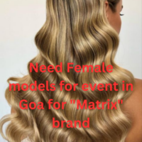 Need Female models for event in Goa for Matrix brand